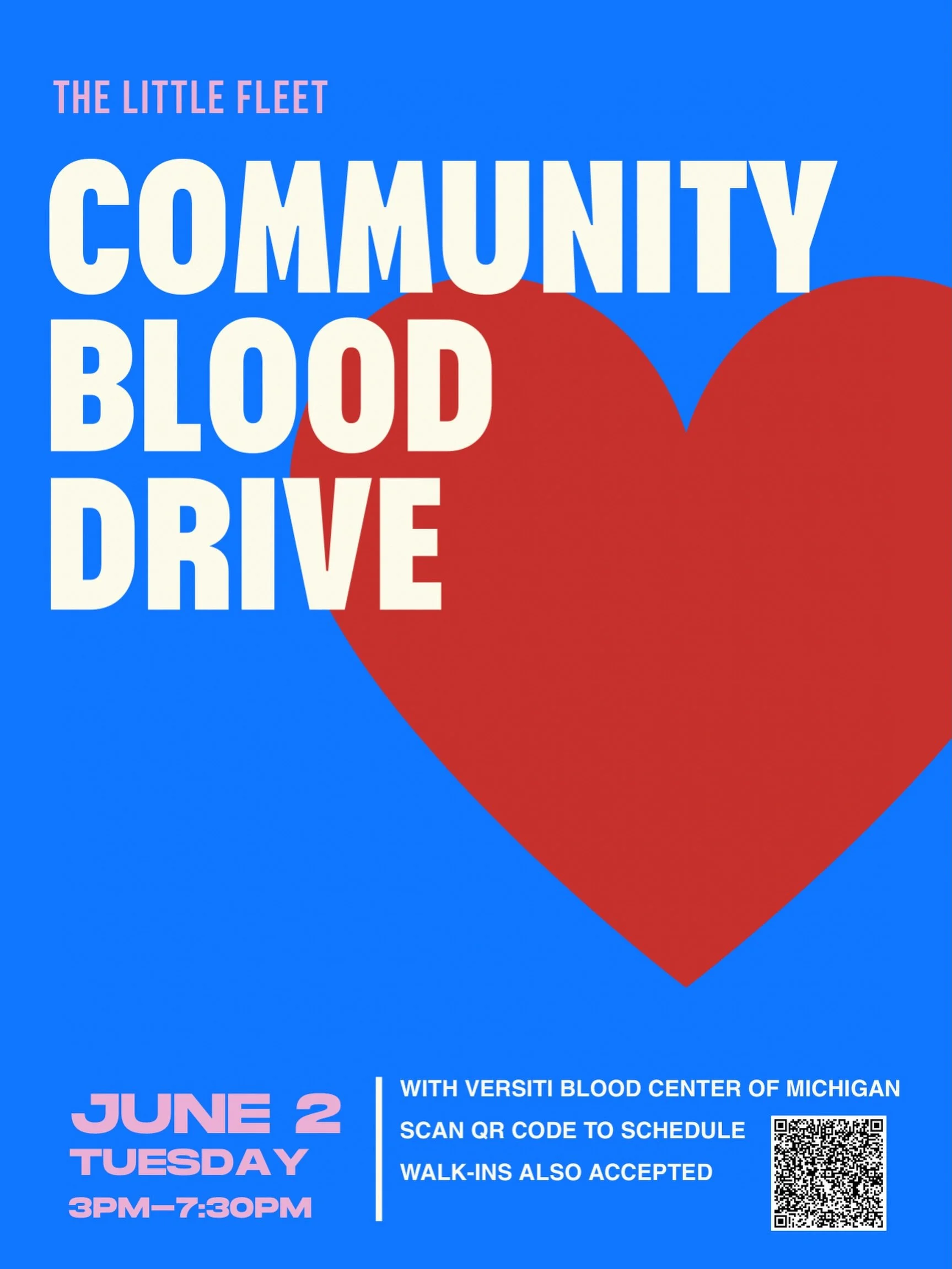 A little reminder that community care can look a lot of different ways. Sometimes it&rsquo;s soup. Sometimes it&rsquo;s music. Sometimes it&rsquo;s rolling up your sleeve in a parking lot on a Tuesday afternoon.

On Tuesday, June 2, The Little Fleet 