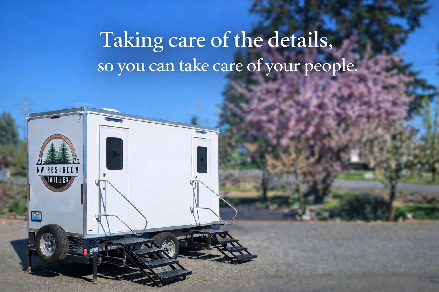 You&rsquo;ve got people counting on you.
Your crew. Your guests. Your reputation.

Our job is simple &mdash; help you take care of the restroom details so you can focus on everything else that matters.

#NWRestroomTrailers #RestroomSolutions #Portabl
