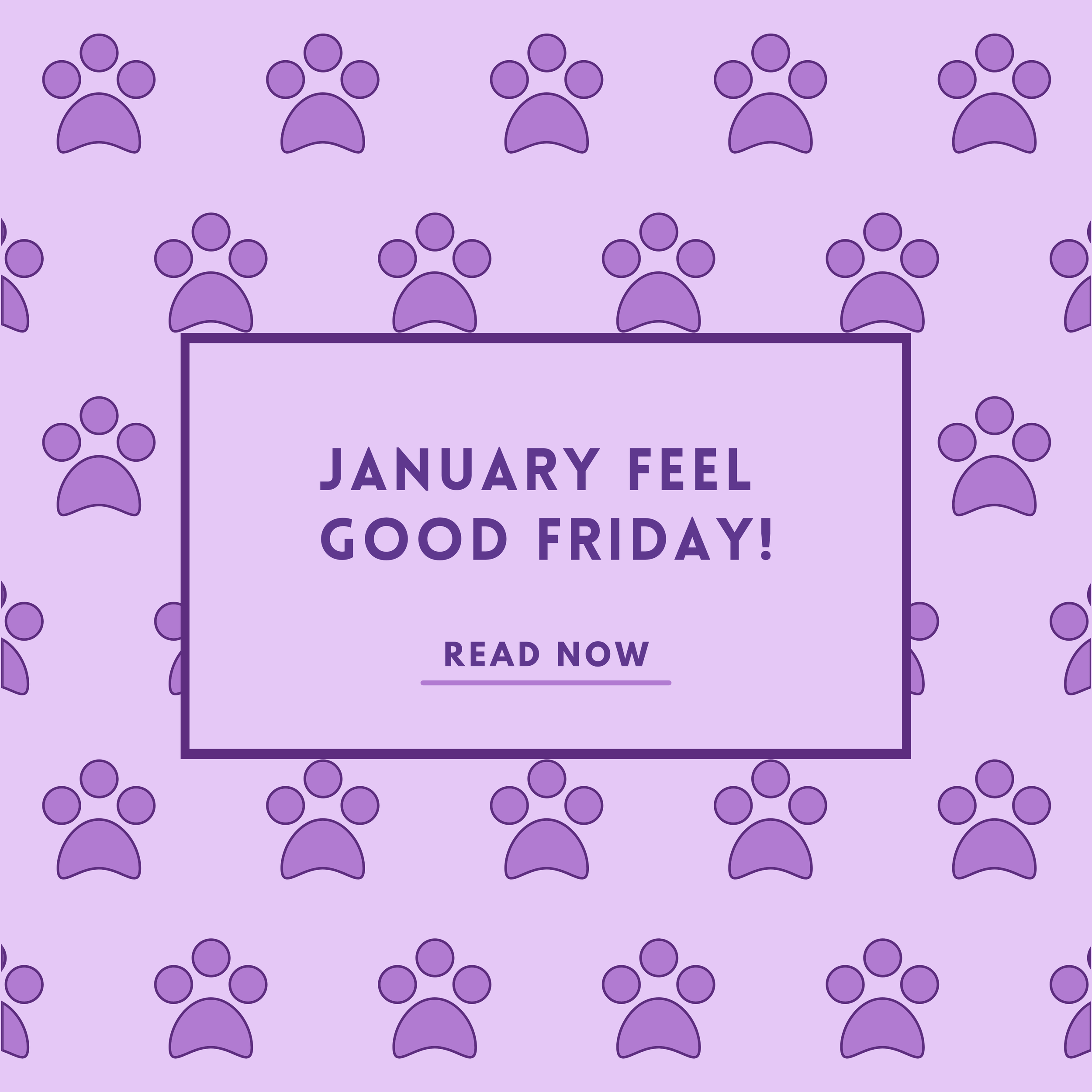 It’s Feel Good Friday!