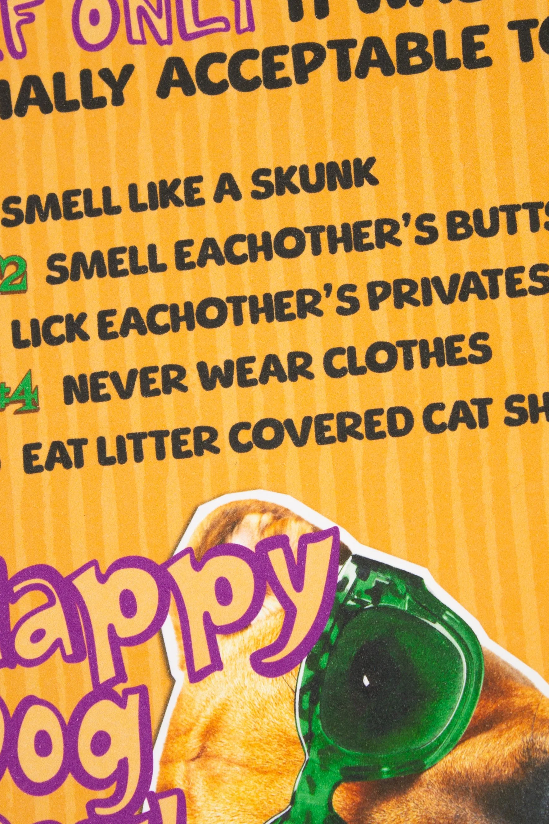 This card is perfect for celebrating International Dog Day in August—or just making another dog person laugh way too hard.