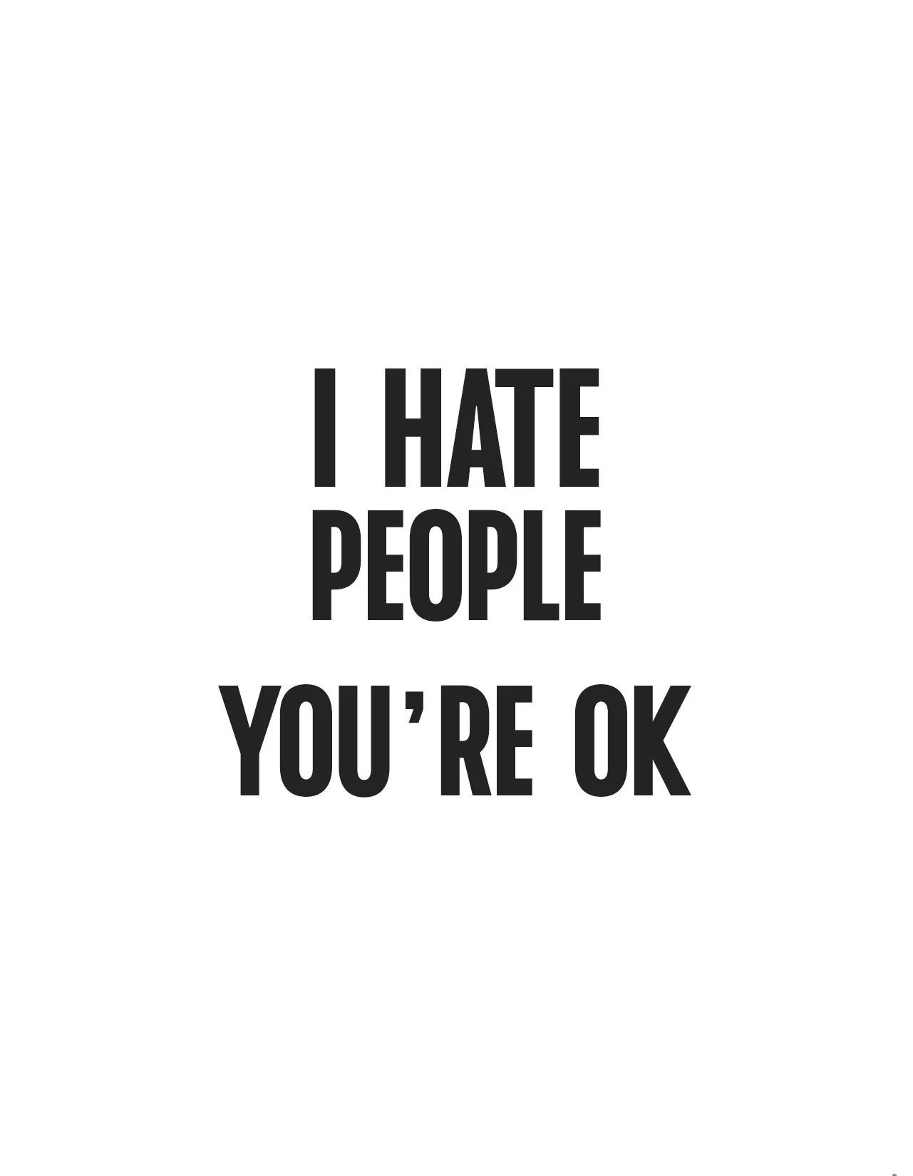 I Hate People - 6pk