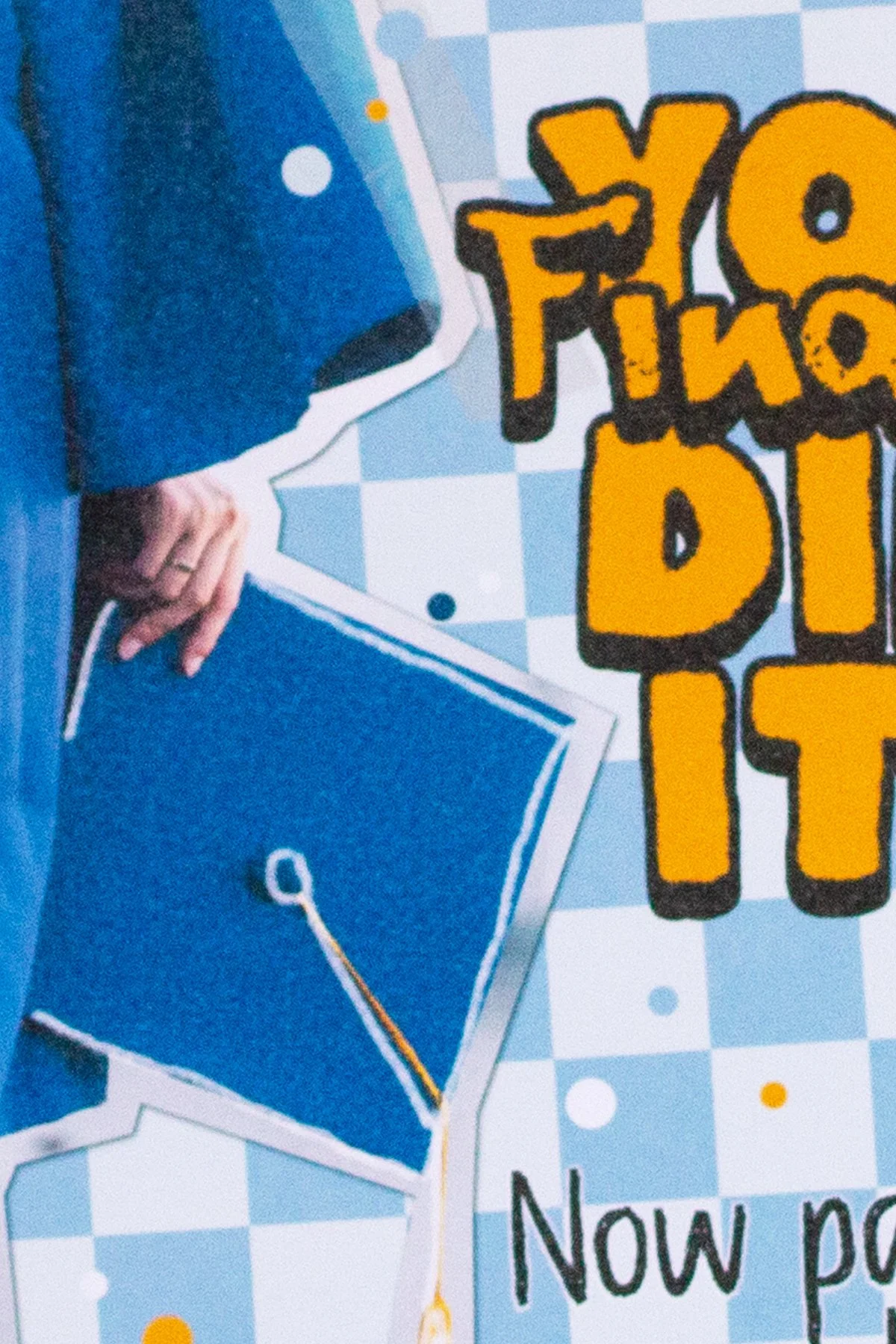 You Finally Did It! – Funny Graduation Card | Pack Your Bags Grow Up