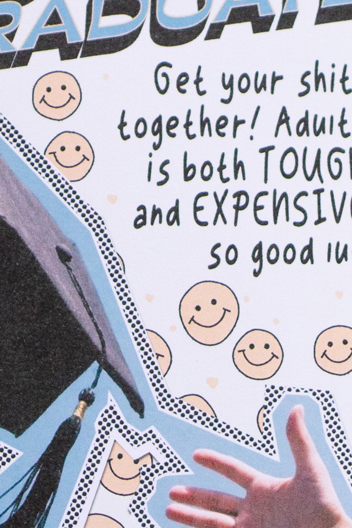 Get Your Sh*t Together – Funny Graduation Card From Parents | Real World Adulting is Tough