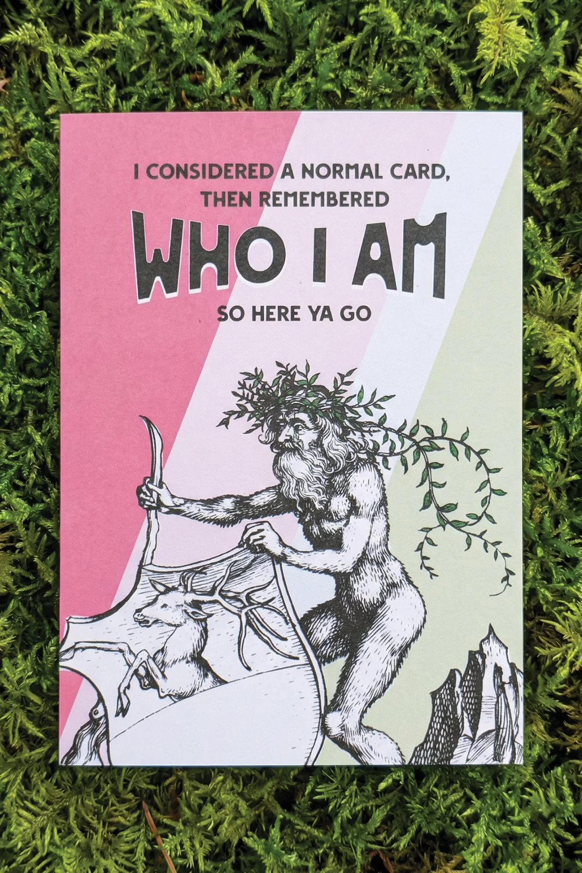 Funny Greeting Card 'I Considered a Normal Card' Everyday Handmade