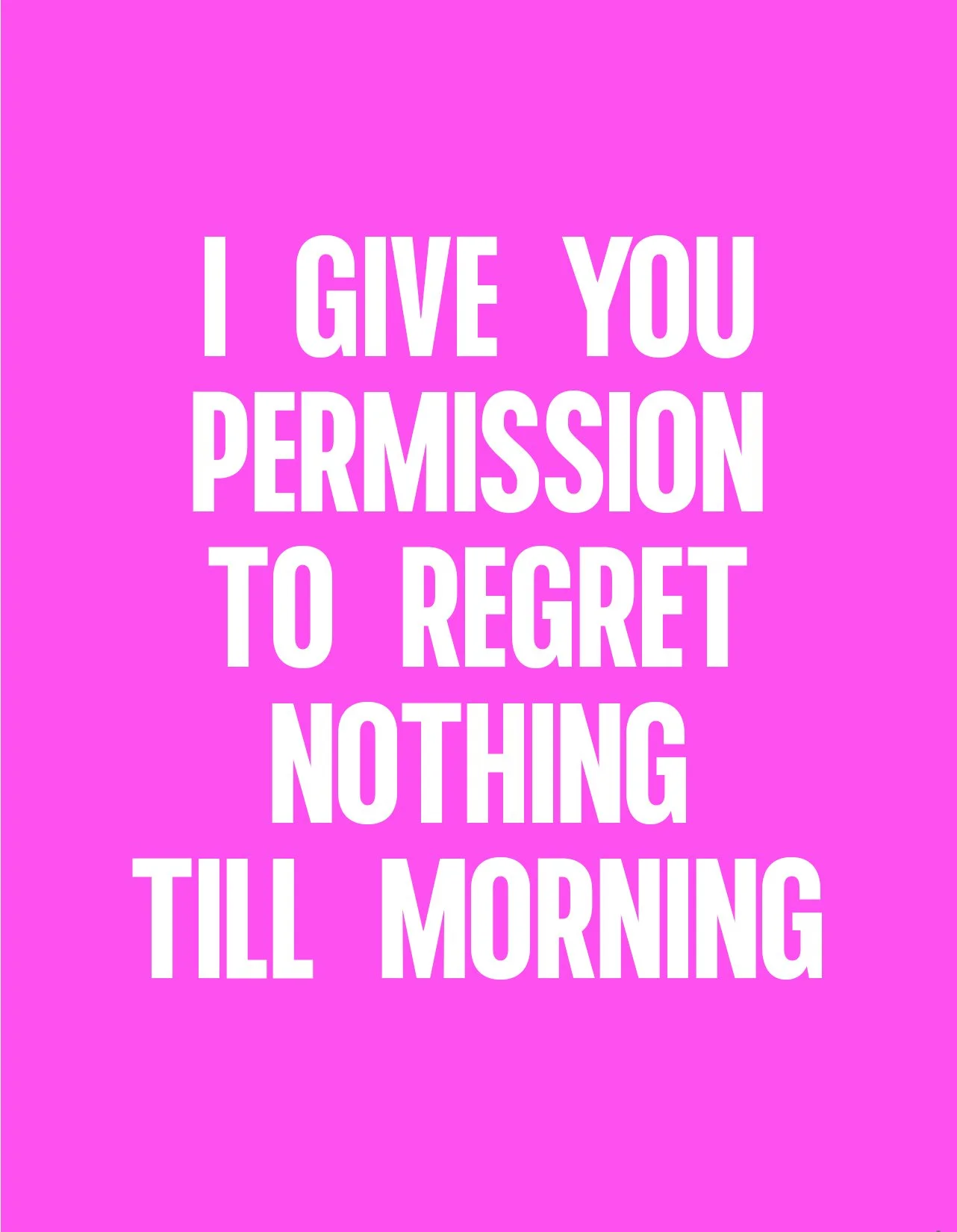 Permission
