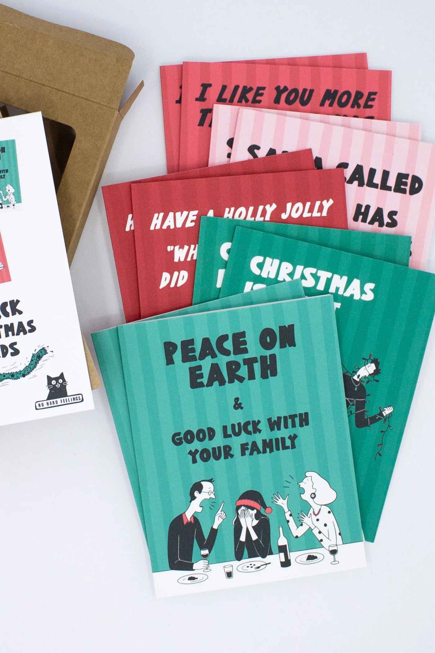 Holly & Jolly 10 Card Gift Pack