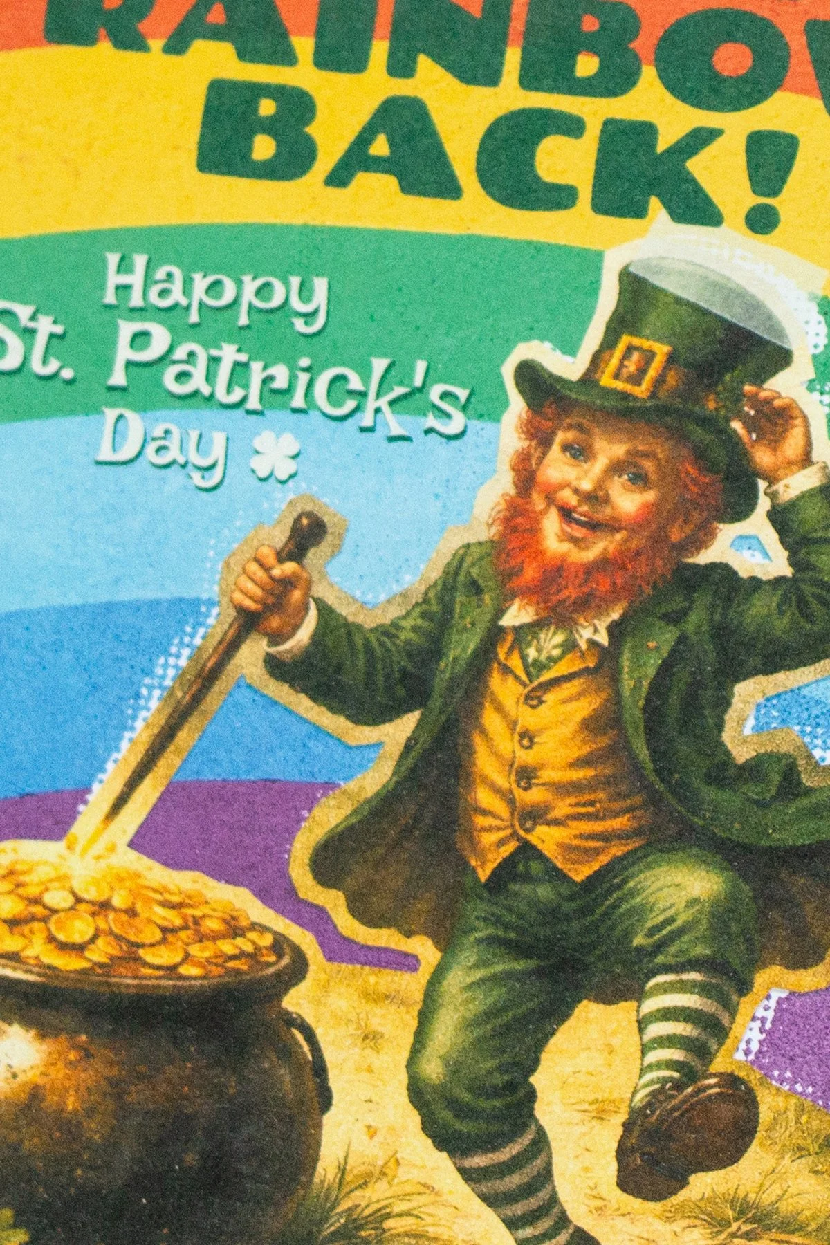 I Got My Rainbow Back – Funny St. Patrick's Day Card | Dancing Leprechaun