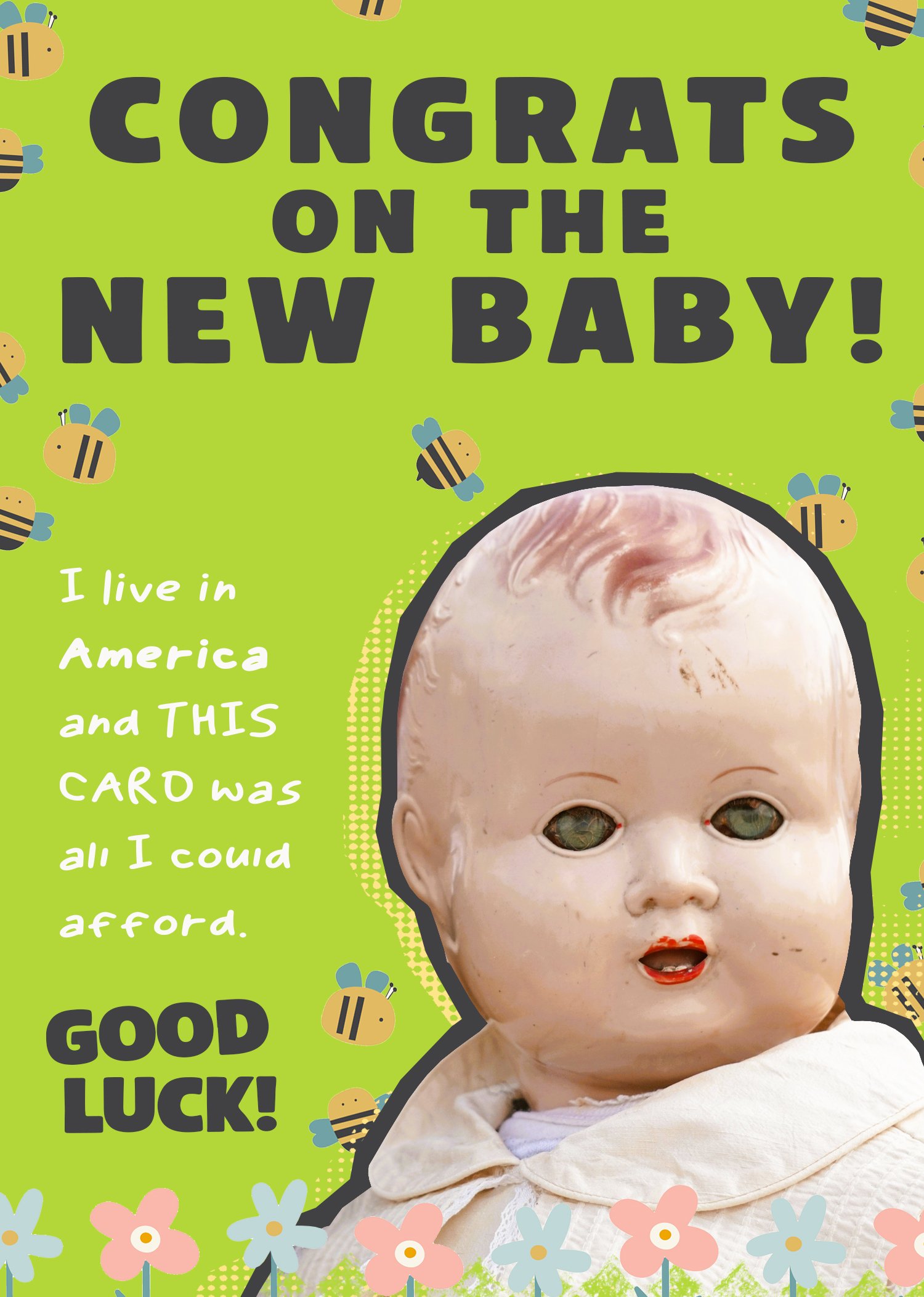 This Card Is All I Could Afford- 6pk