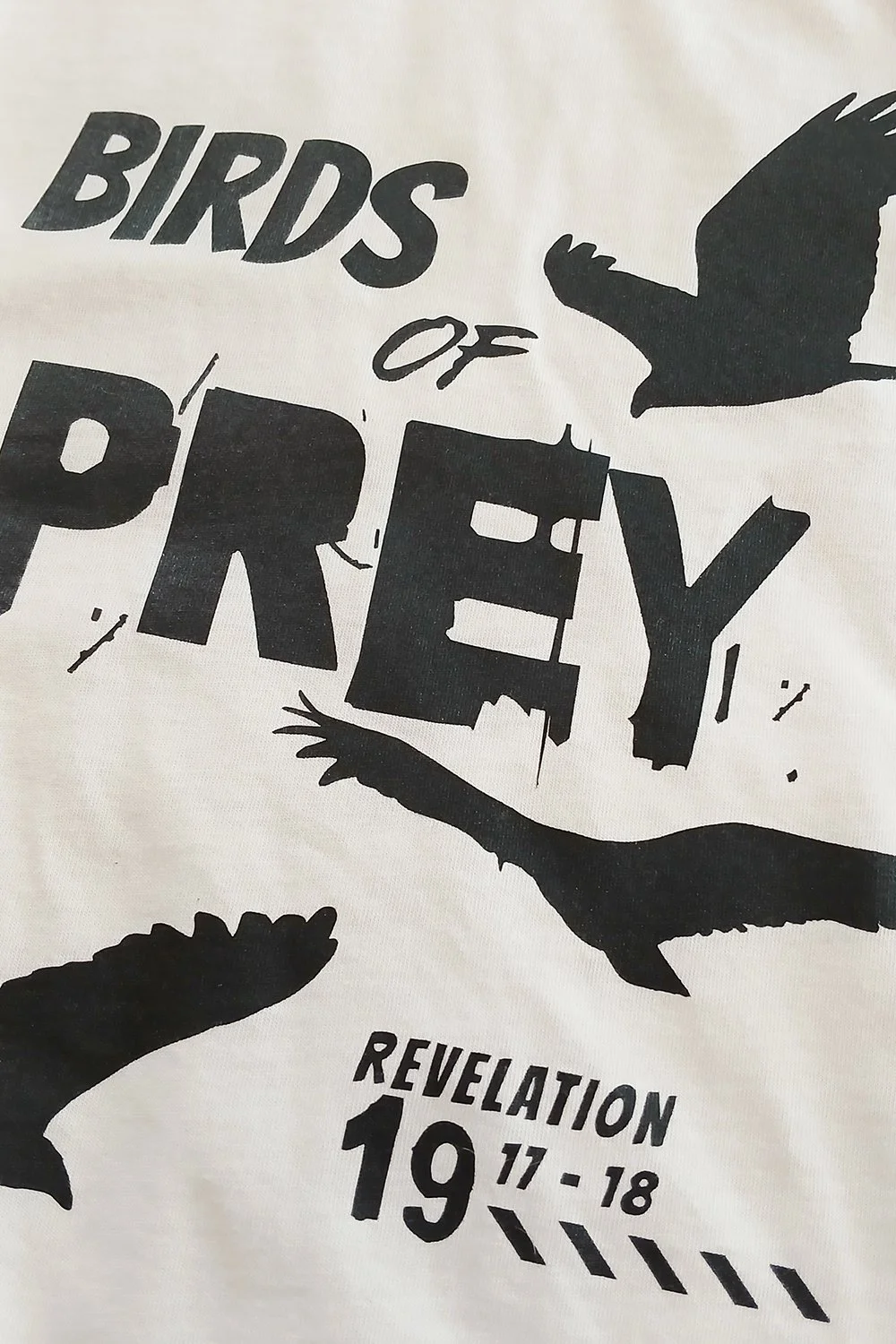 Remind others what happens in the book of Revelation, and wear this graphic t-shirt as a promise of victory of good over evil.
