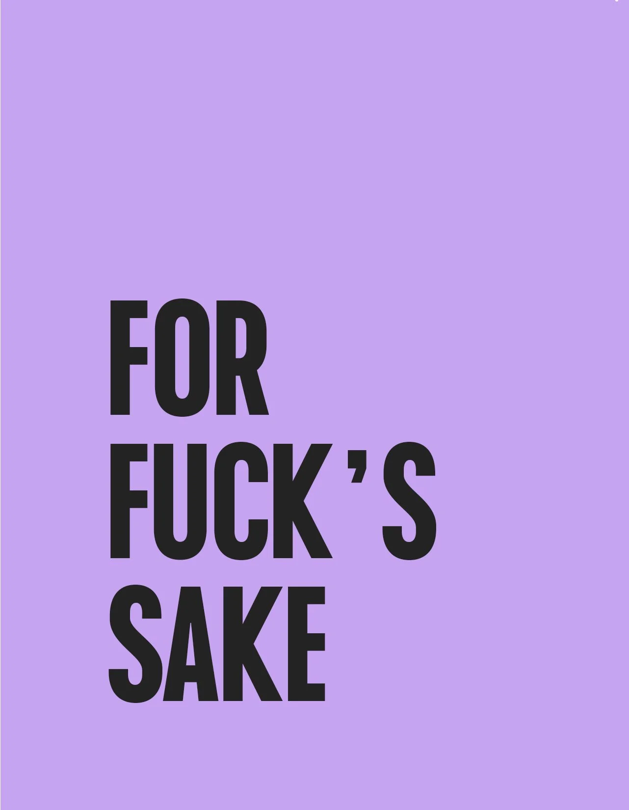 For Fuck's Sake - 6pk