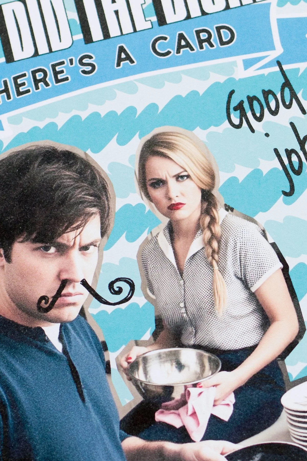 You Did the Dishes – Funny Congratulations Card | Good Job Chores Card