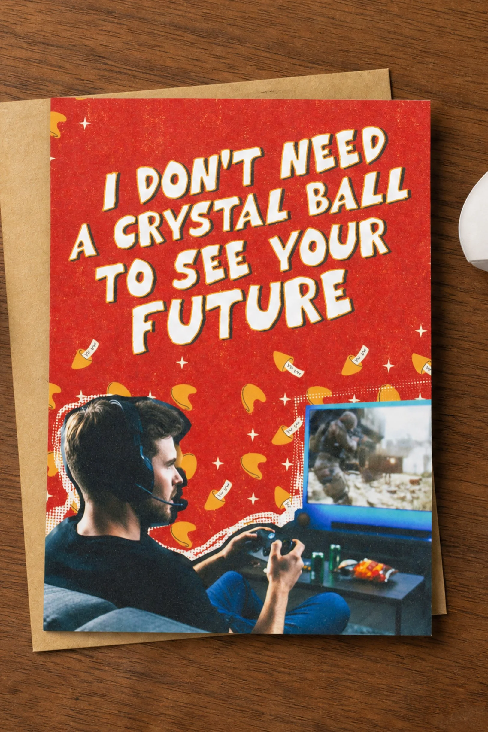 Happy Birthday Video Game Greeting Card for Man