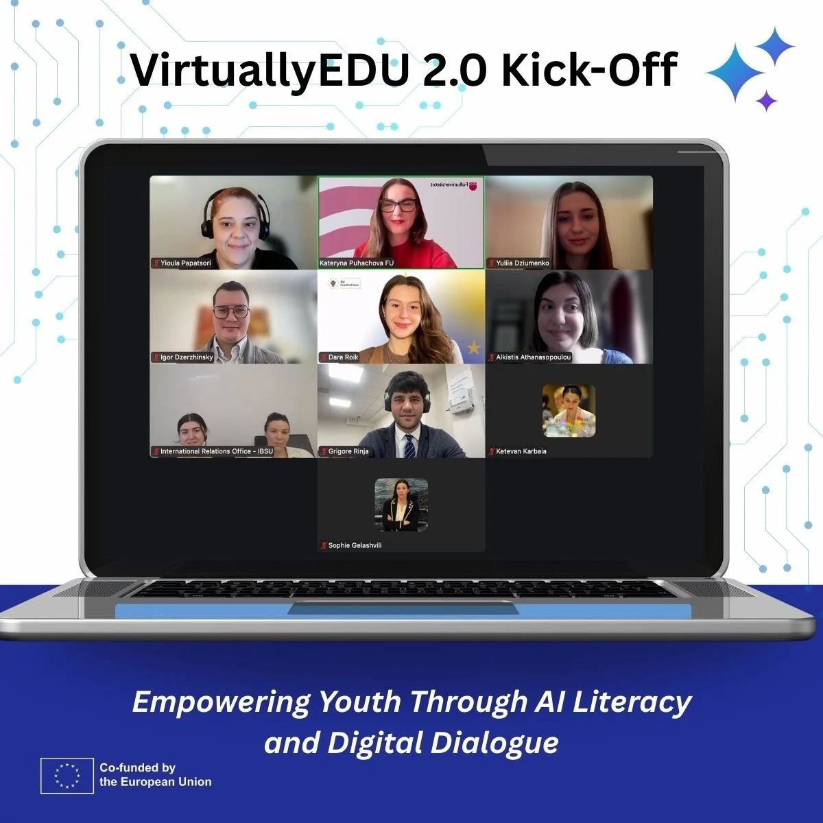 🚀 Старт проєкту VirtuallyEDU 2.0: розвиток молоді через AI-грамотність та цифровий діалог