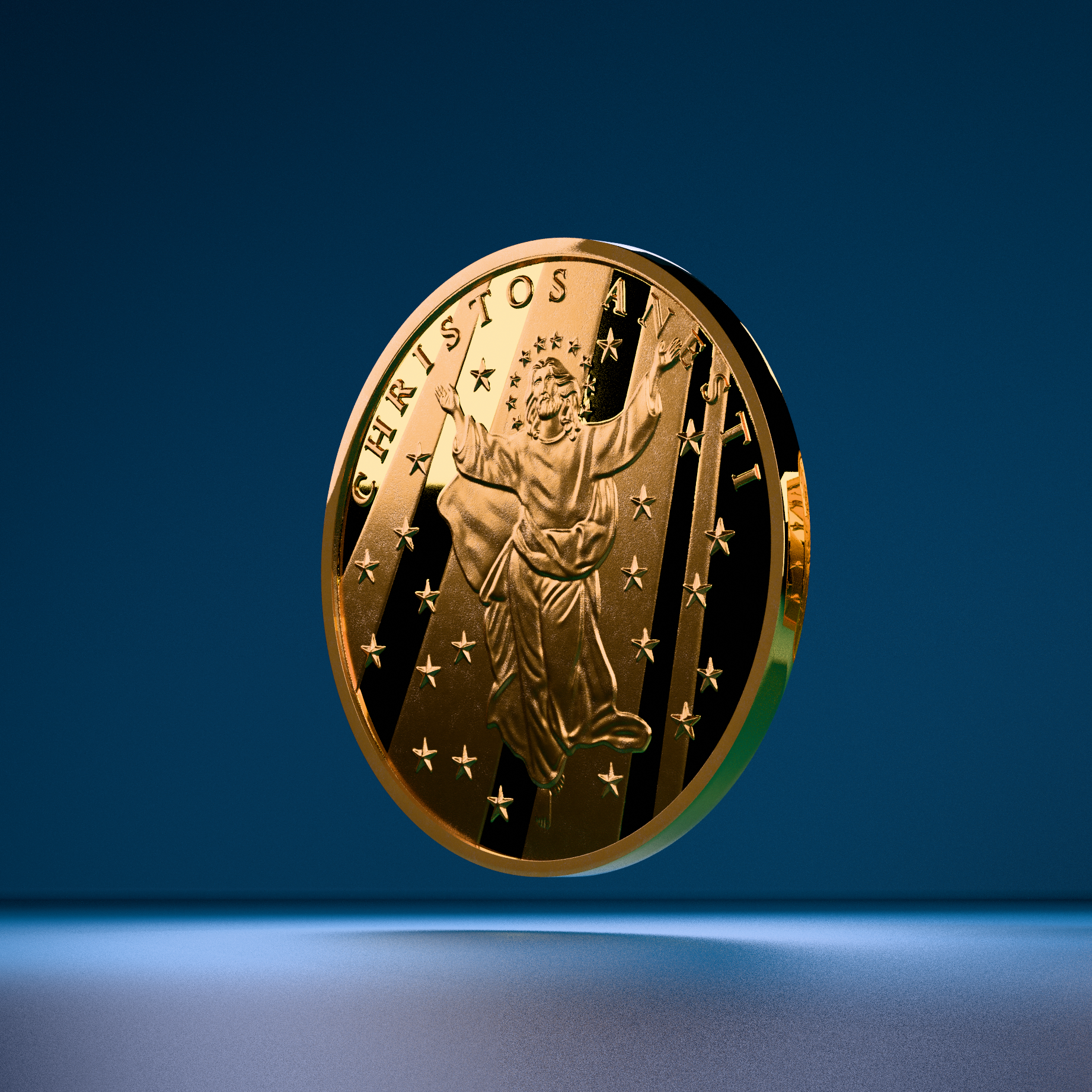 Life Coin Eternal Life Coin – Single | Christian Keepsake & Daily Faith Reminder ...