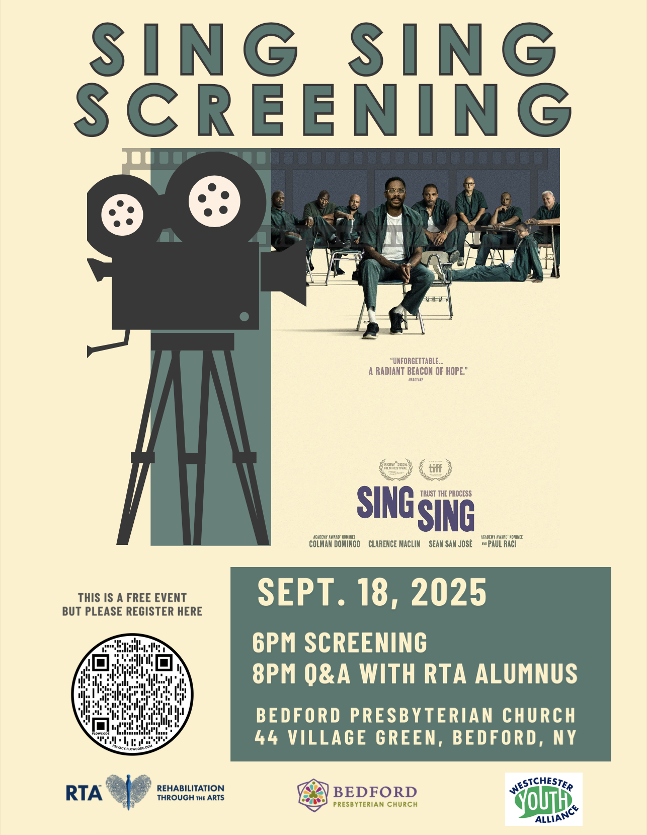 Bedford Presbyterian Church: Screening
