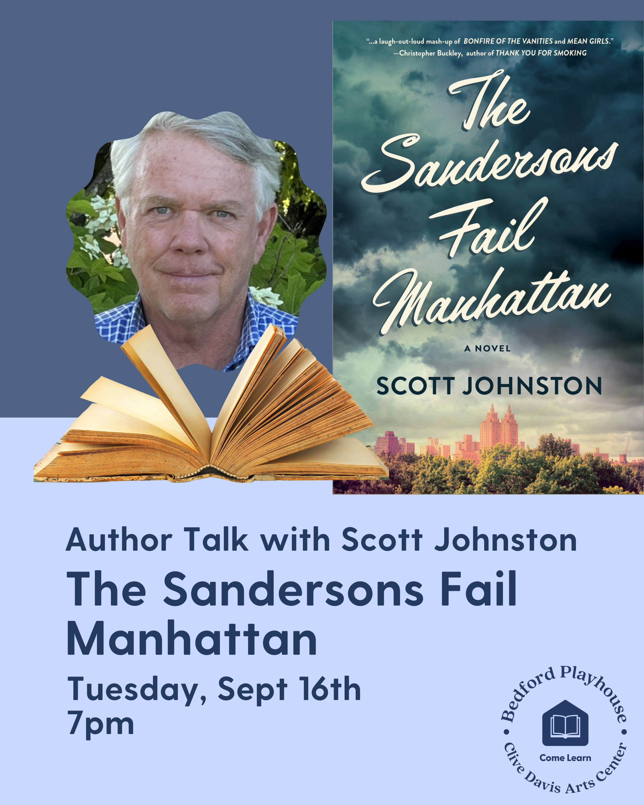 Bedford Playhouse: Author Talk