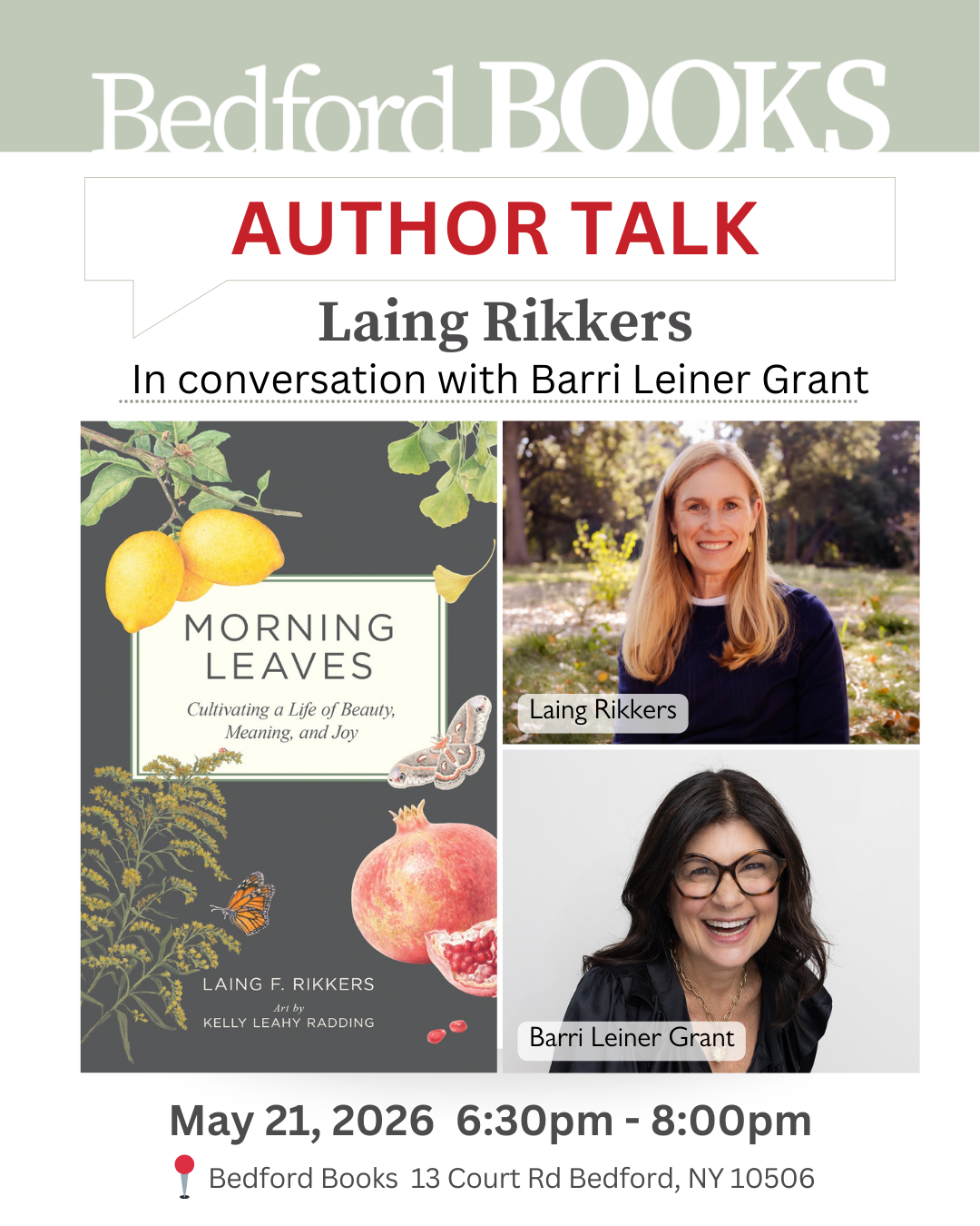 Bedford Books - Author Talk