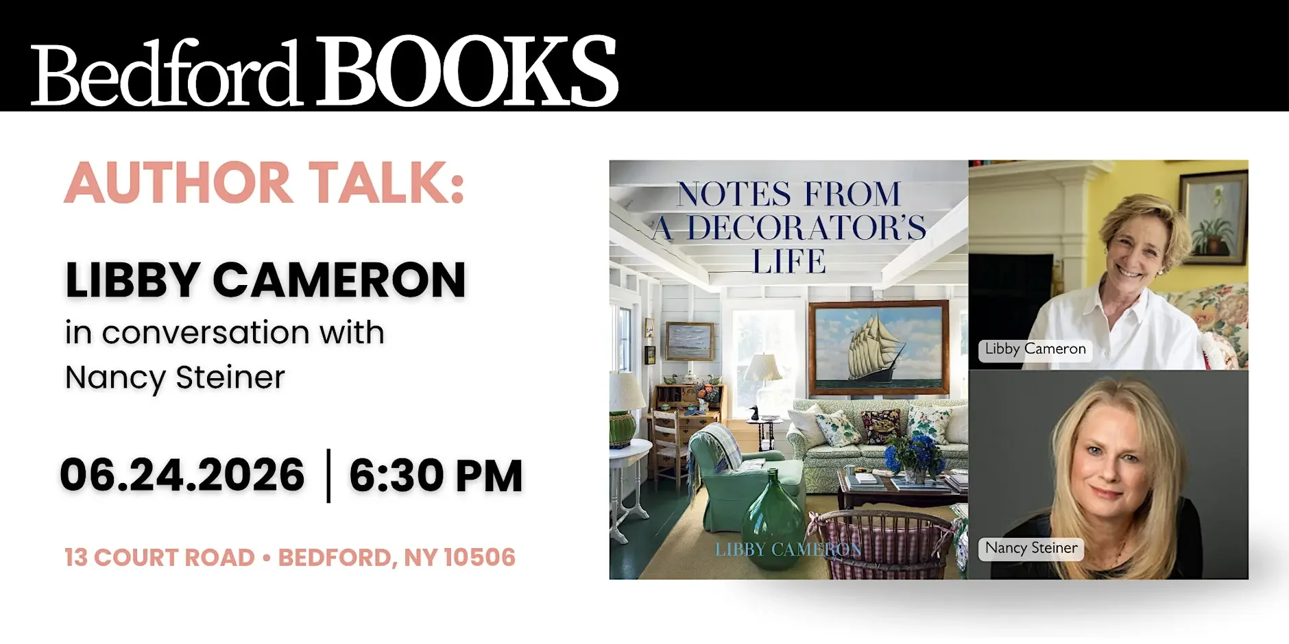 Bedford Books - Author Talk