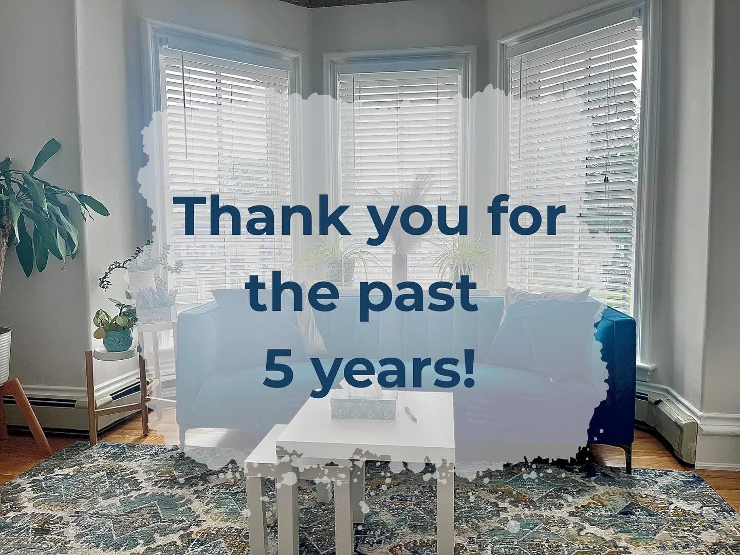 Last night I had my last in-person session at @lotuscounsellingservicesinc and this Friday I will have my final virtual session. For the past 5 years, clients have allowed me to hold space for them in this room, on this couch. I can&rsquo;t express e