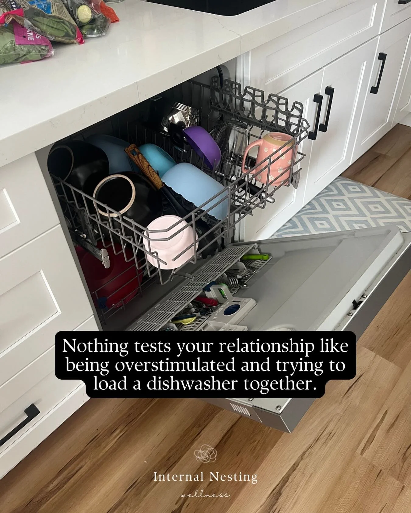 Overnight feedings, 4 hours of sleep, constantly hearing &ldquo;mom&rdquo; and suddenly the dishwasher becomes a battlefield. If you&rsquo;ve ever silently judged a partner&rsquo;s plate placement&hellip; you&rsquo;re in good company

When you&rsquo;