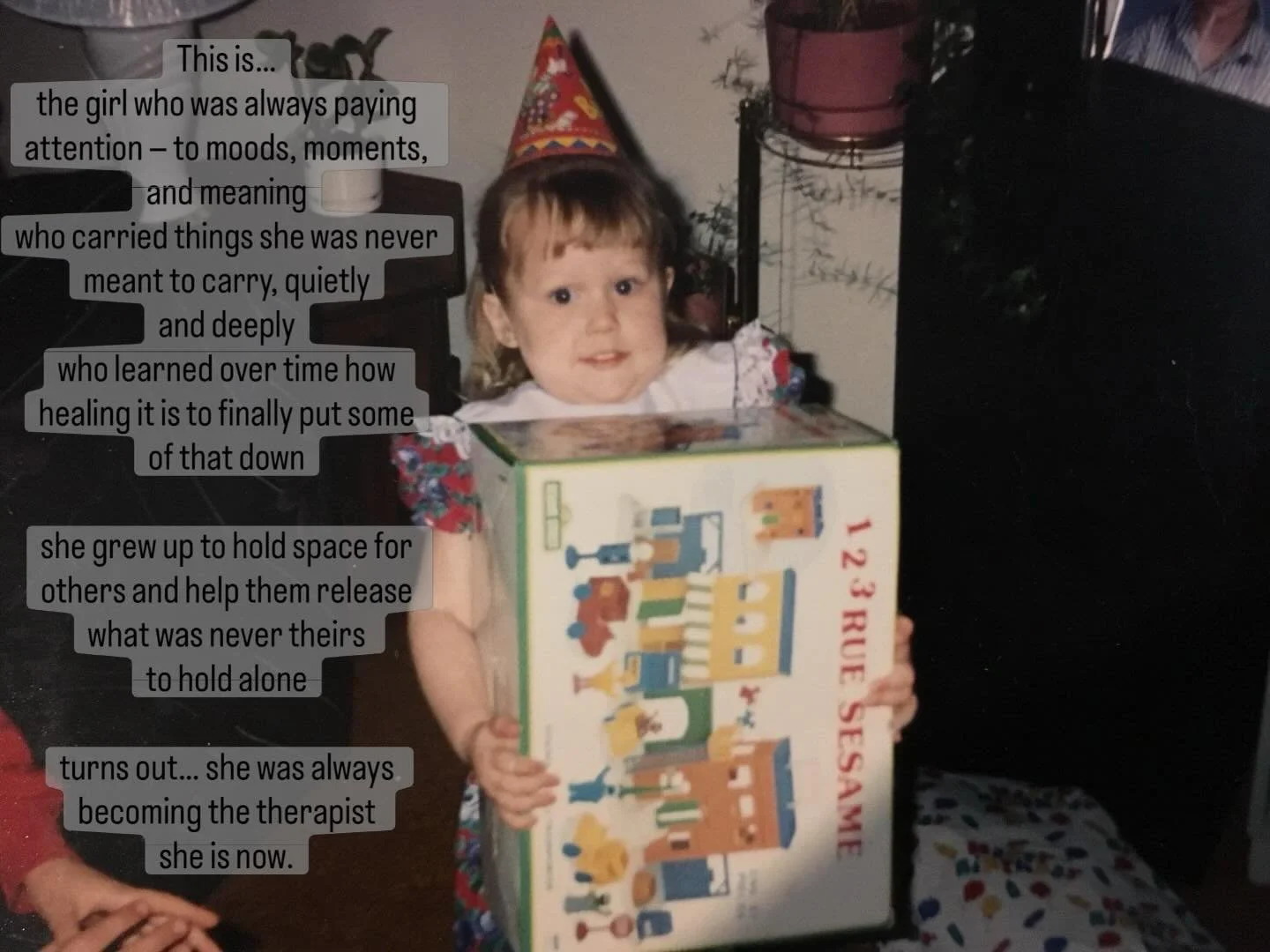 And this little girl is healing while raising her own little girl🤍