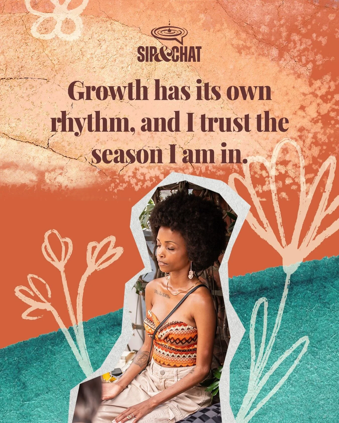 Trusting the process means believing in yourself, even when you can&rsquo;t see the results yet. You don&rsquo;t need to have it all figured out - Growth is the process of figuring it out as you go 💚
&mdash;&mdash;
#sipandchat #growth #wellness #hea