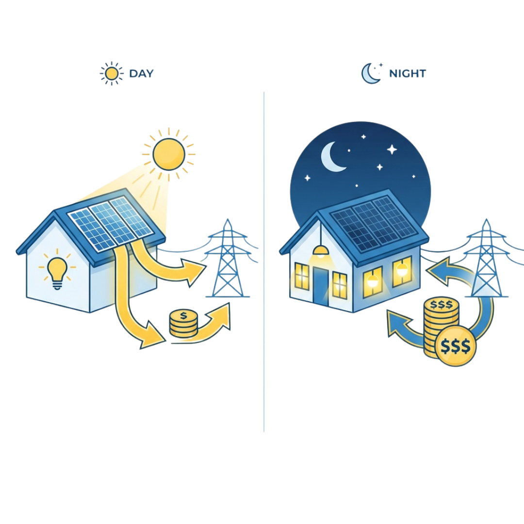 Solar Battery for Free Nights Plans in Texas