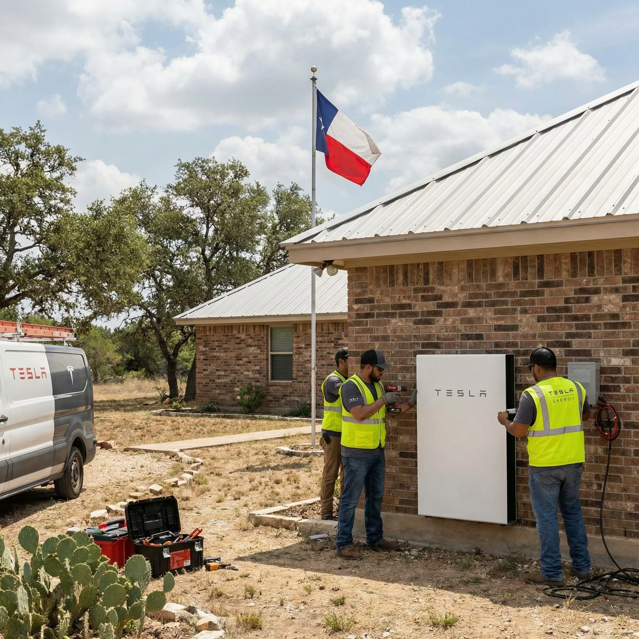 Whole-Home Battery Backup Installation in Texas
