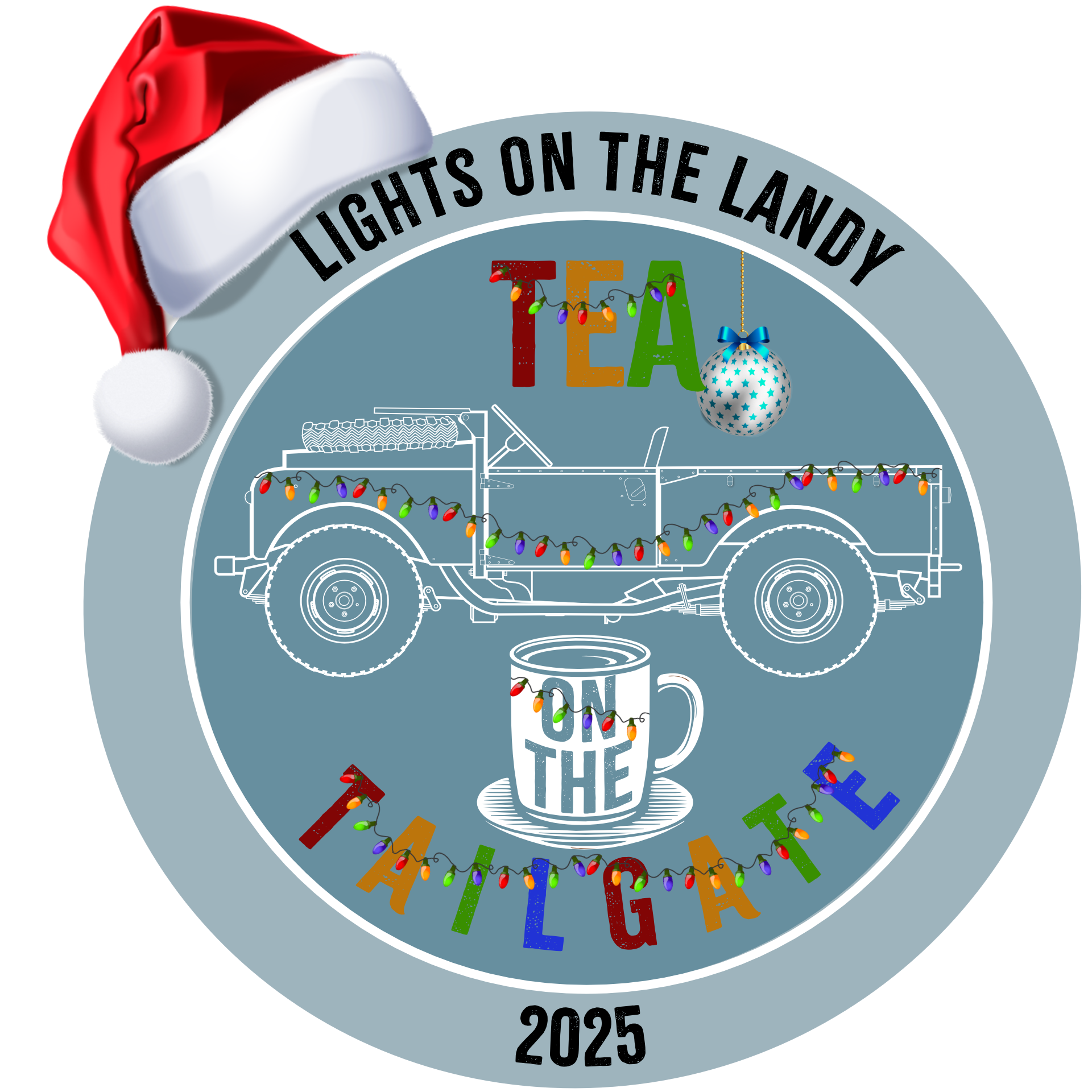Hampshire lights on the landy