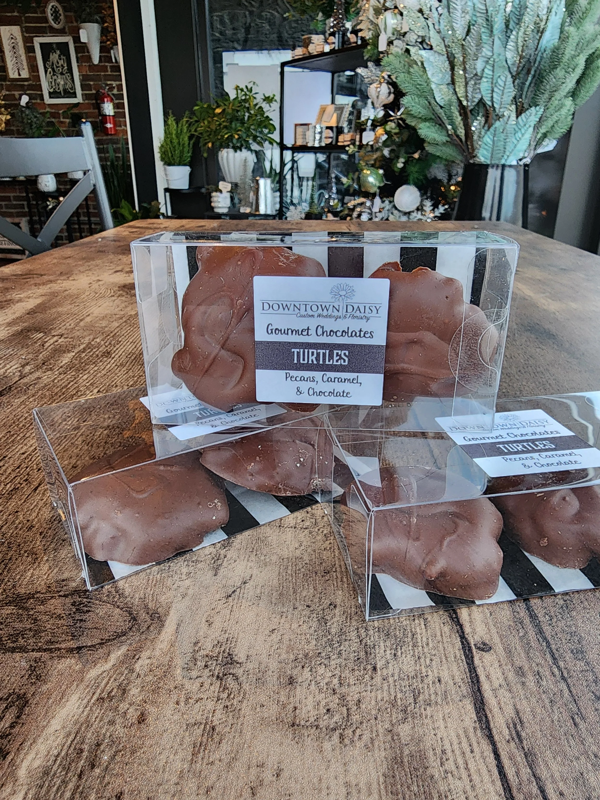 Caramel Pecan Turtles