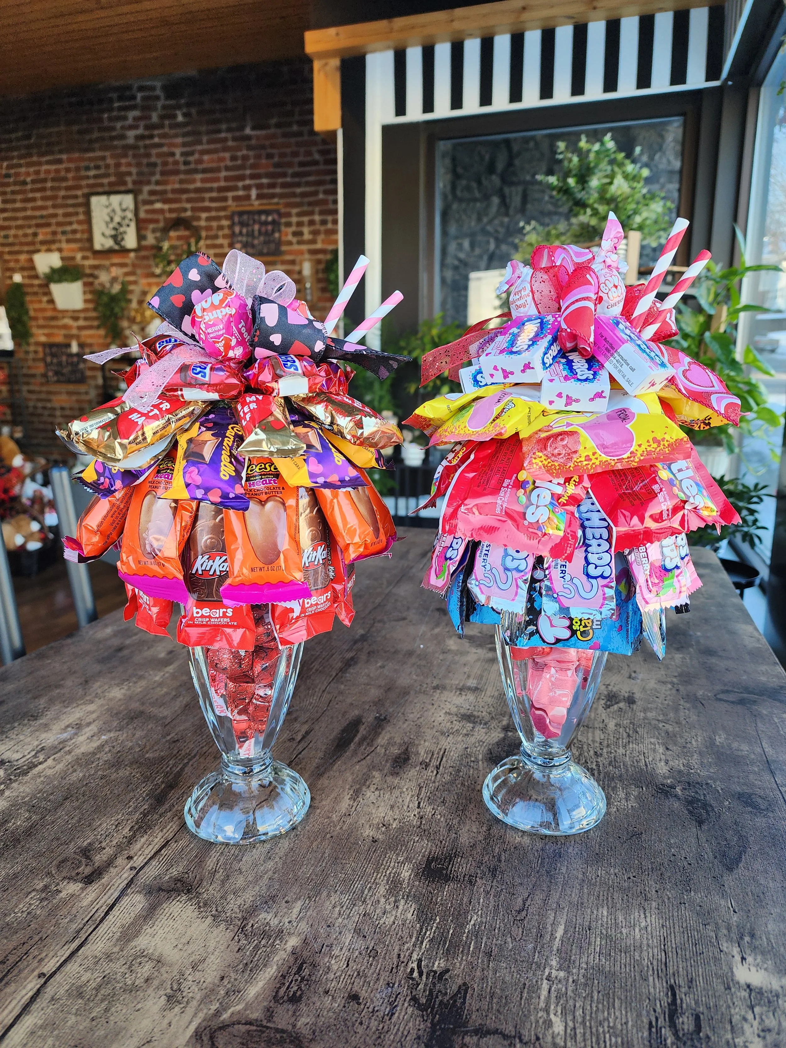 Valentine Candy Sundae