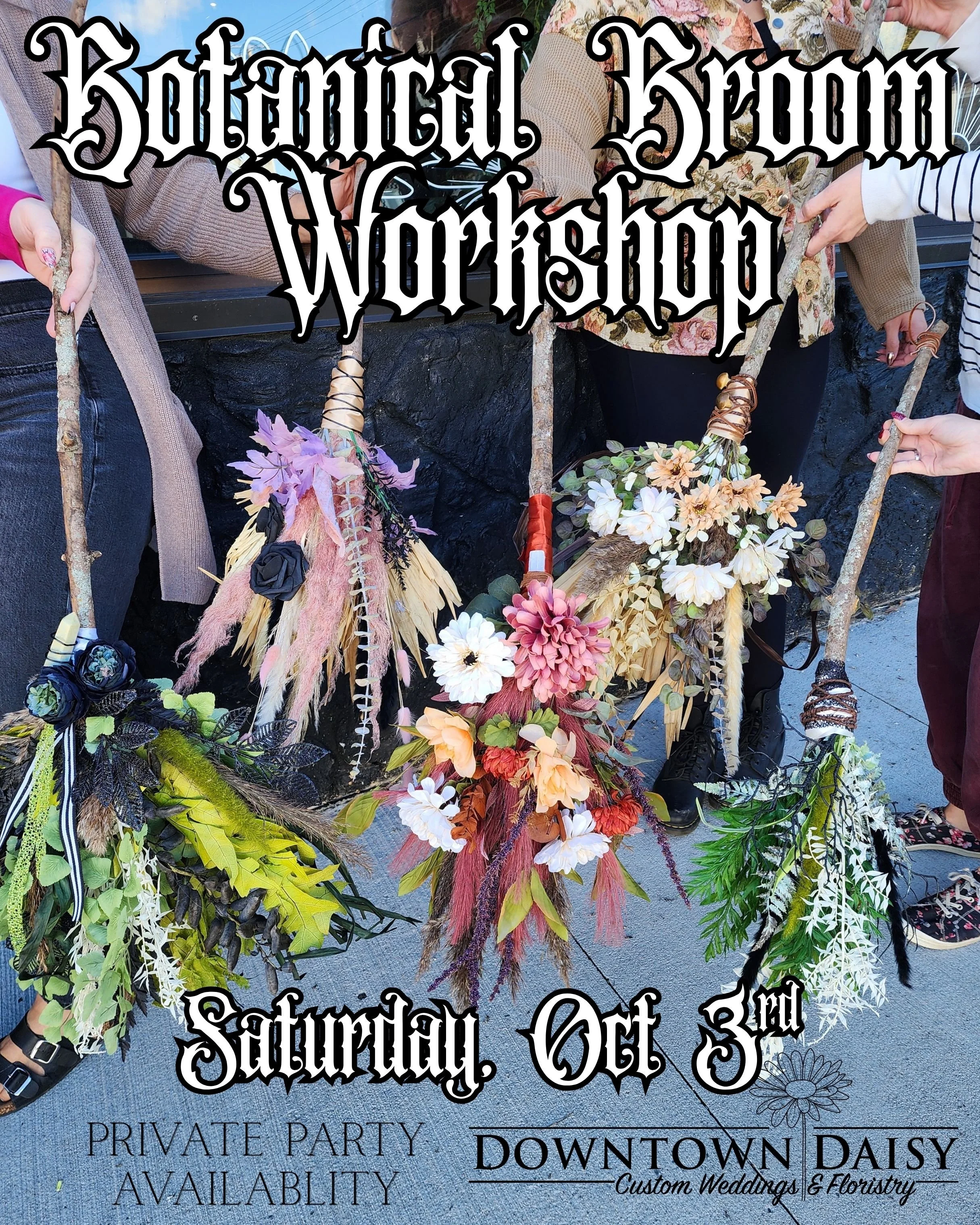 Botanical Broom Workshop - Saturday, October 3