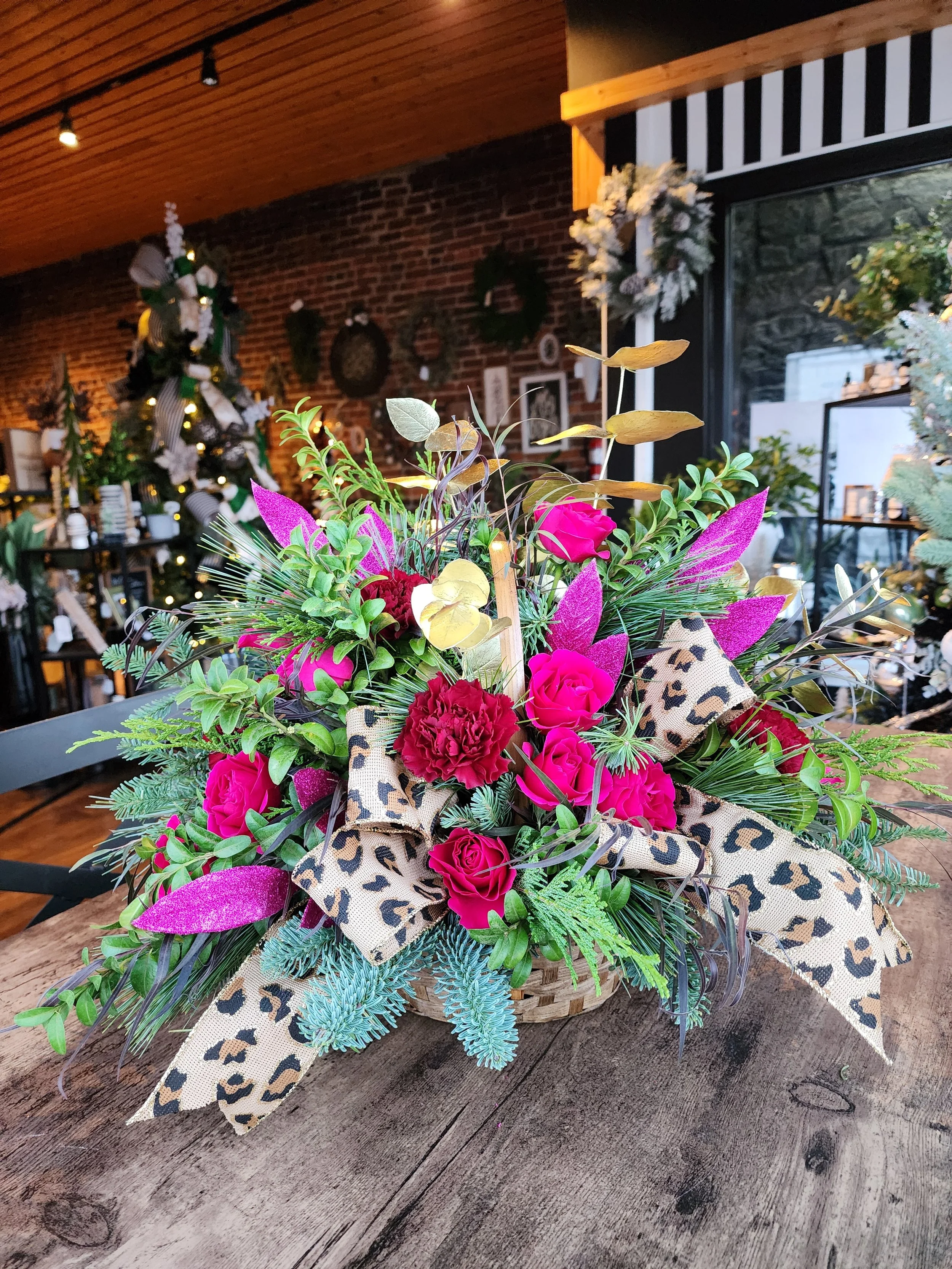 Designers Choice Holiday Floral Arrangement - Medium / Large