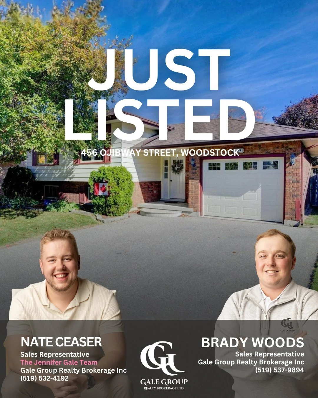 JUST LISTED📍456 Ojibway Street, Woodstock
$735,000

Welcome to this well-maintained sidesplit in one of Woodstock&rsquo;s most desirable family neighbourhoods. Backing onto Algonquin Public School, this 5-bedroom, 2-bathroom home offers the perfect 