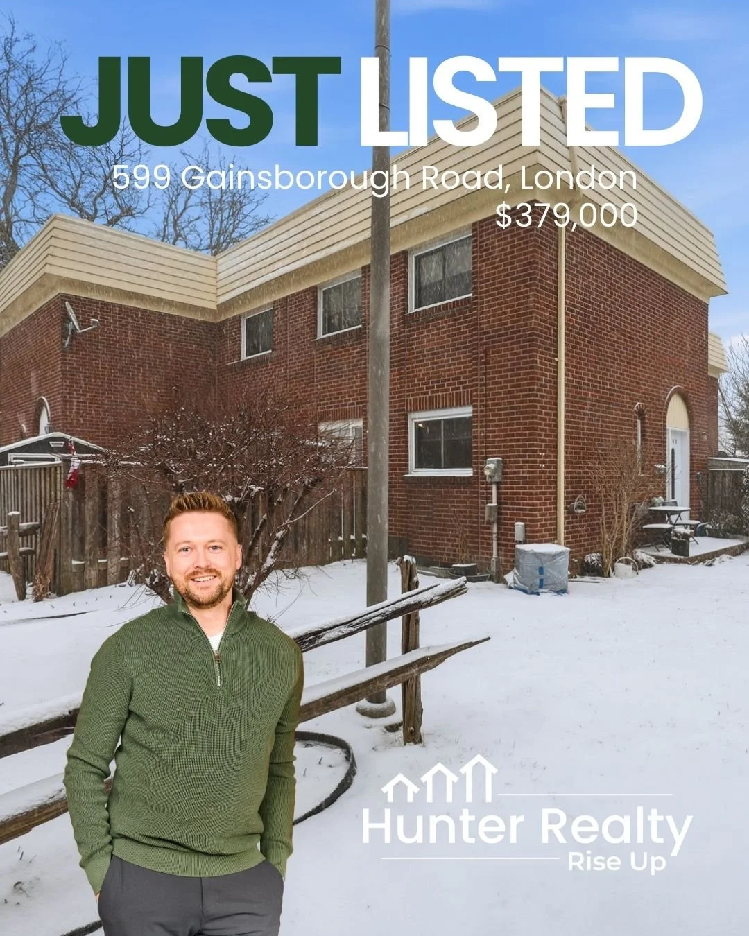 JUST LISTED 📍599 Gainsborough Road, London

Welcome to this updated 3-bedroom townhouse condo in the highly sought-after Whitehills neighbourhood of Northwest London. This move-in-ready home offers 3 bedrooms, 2 bathrooms, and a bright, open-concept