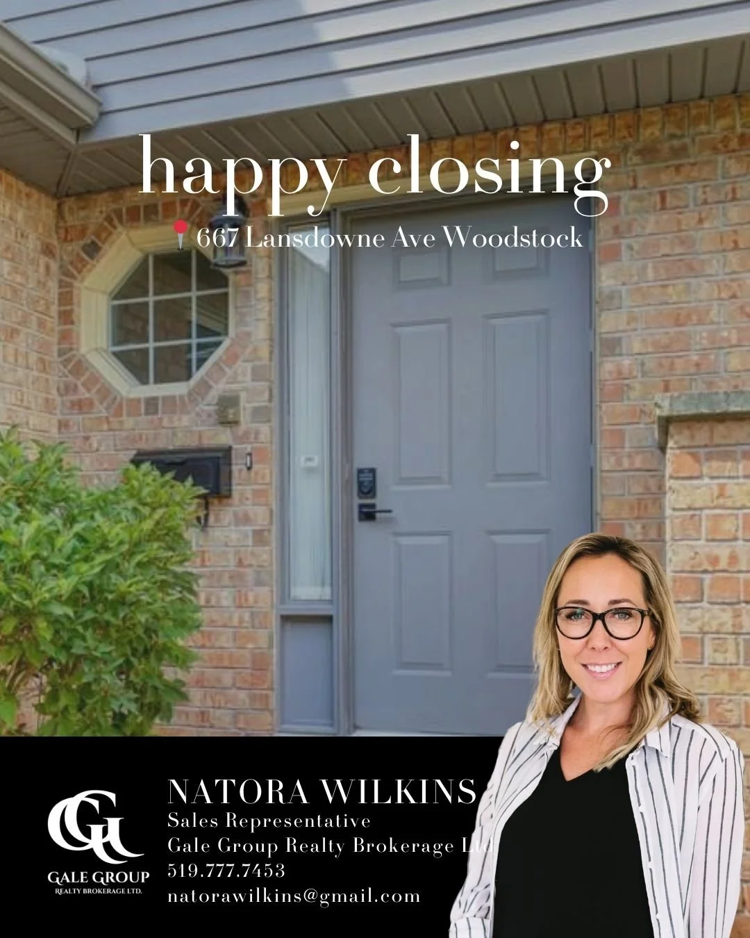 HAPPY CLOSING DAY📍667 Lansdowne Ave, Woodstock

Congratulations to Natora&rsquo;s sellers on the successful closing of their home! Wishing them all the best as they move forward into their next chapter.

Natora Wilkins
Sales Representative
Gale Grou