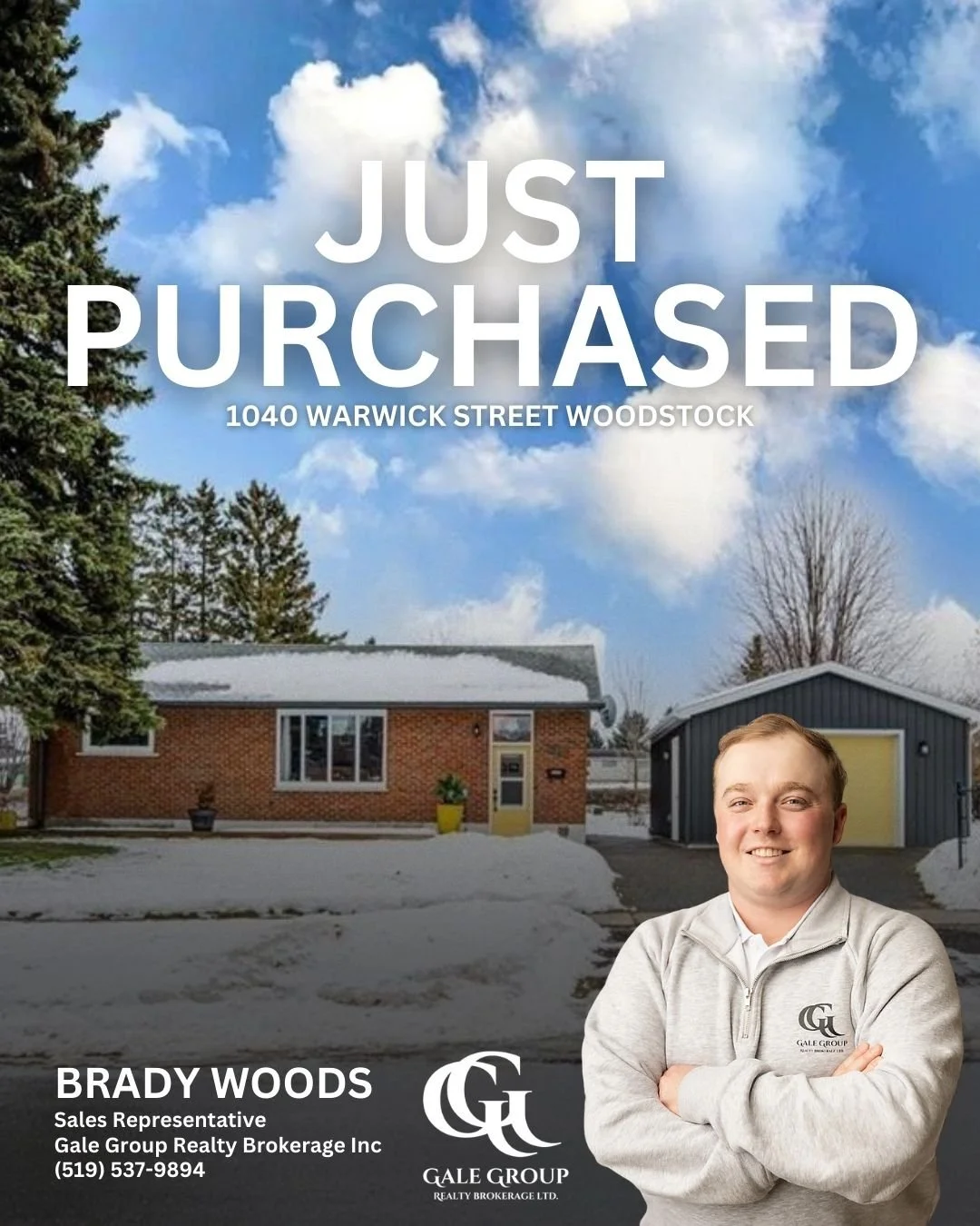 JUST PURCHASED📍1040 Warwick Street, Woodstock

So happy for these first-time home buyers on firming up their new home! Such an exciting milestone, and a big step toward what&rsquo;s next. Wishing them a smooth path ahead as they move closer to movin