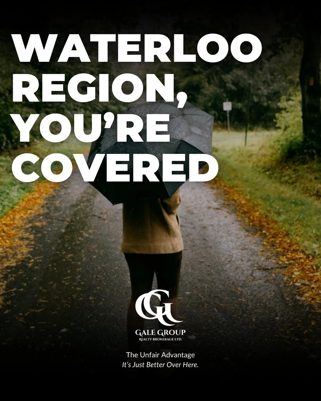 Waterloo Region &mdash; we&rsquo;re here to help.

Gale Group Realty Brokerage is proud to be serving buyers and sellers across Waterloo Region with the same local knowledge, strategic guidance, and trusted service we&rsquo;re known for. Whether you&