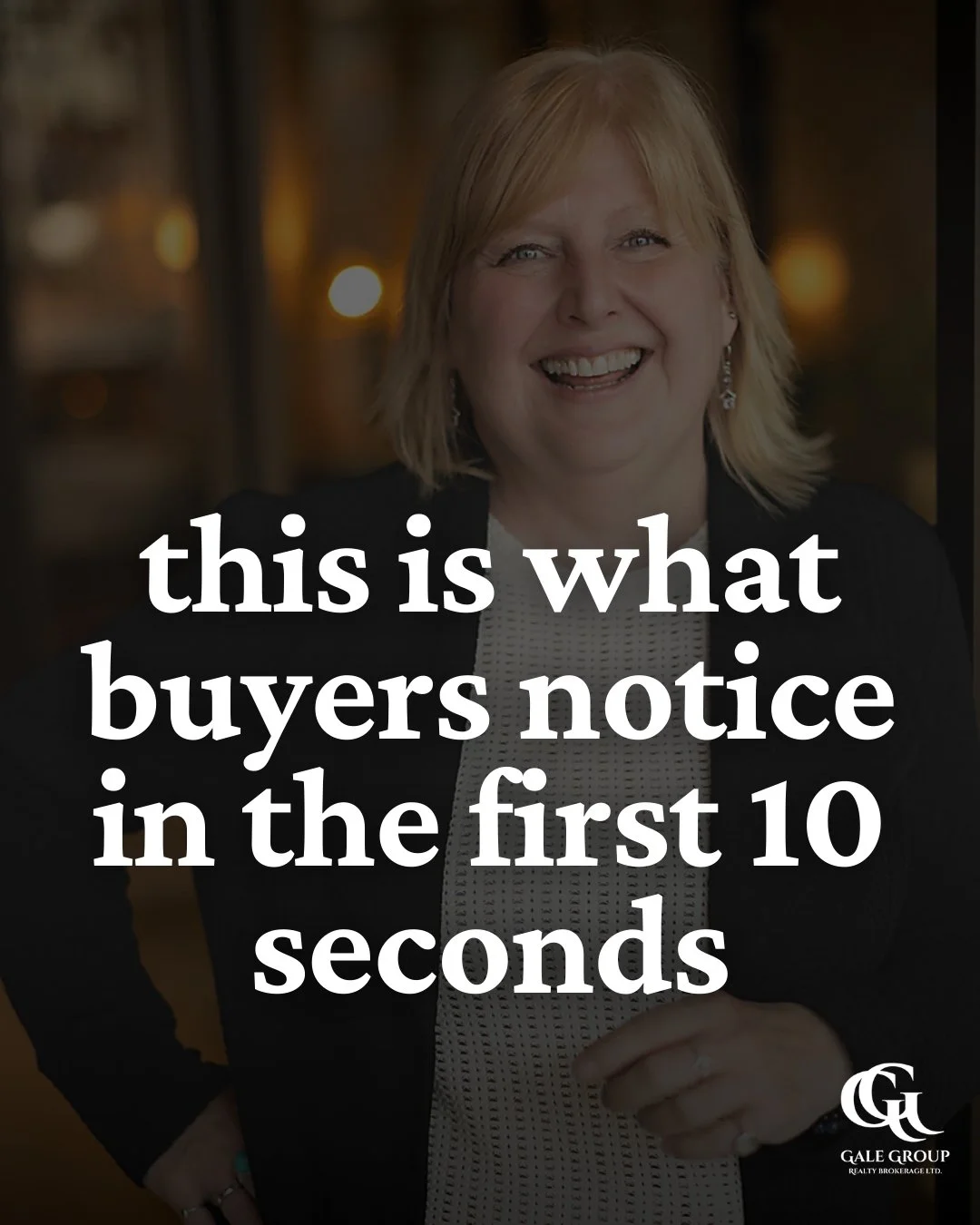 What buyers notice in the first 10 seconds