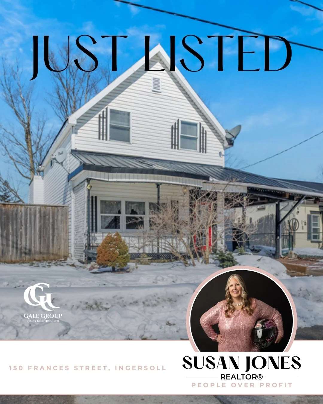 JUST LISTED 📍150 Frances Street, Ingersoll
$399,000

Offered for the first time in decades, this charming 3-bedroom, 2-bath home is a true piece of local history. Lovingly maintained by the same family for many years and now presented as an estate s