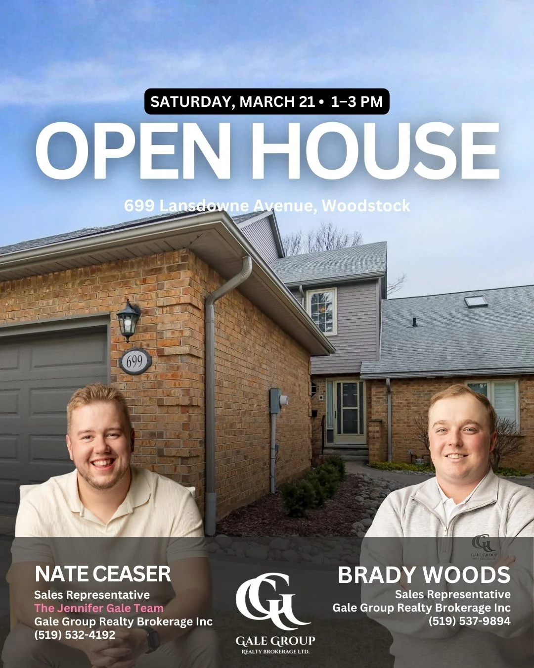 OPEN HOUSE 📍699 LANSDOWNE AVENUE, Woodstock
Saturday, March 21 | 1&ndash;3 PM
$669,900

Welcome to 699 Lansdowne Avenue &mdash; a spacious and beautifully designed 3-bedroom, 2+2 bath home in Woodstock&rsquo;s highly desirable north end. With over 2