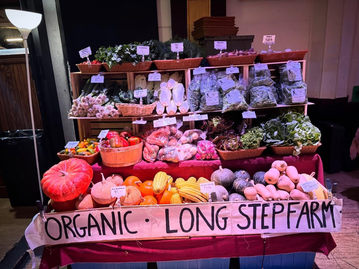 We&rsquo;re all set up @clarkforkrivermarket &lsquo;s winter market this morning, located in the Badlander / Locals Only in downtown Missoula. We&rsquo;ll be here until 1pm!