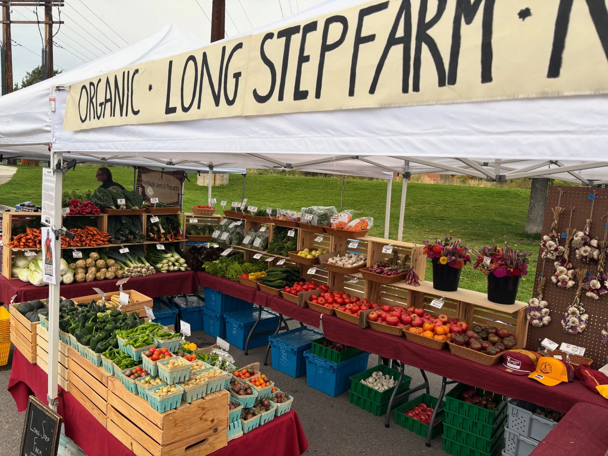 We&rsquo;re stocked with a ton of summer abundance this morning @clarkforkrivermarket! Here until 1pm. Hope to see ya ✨