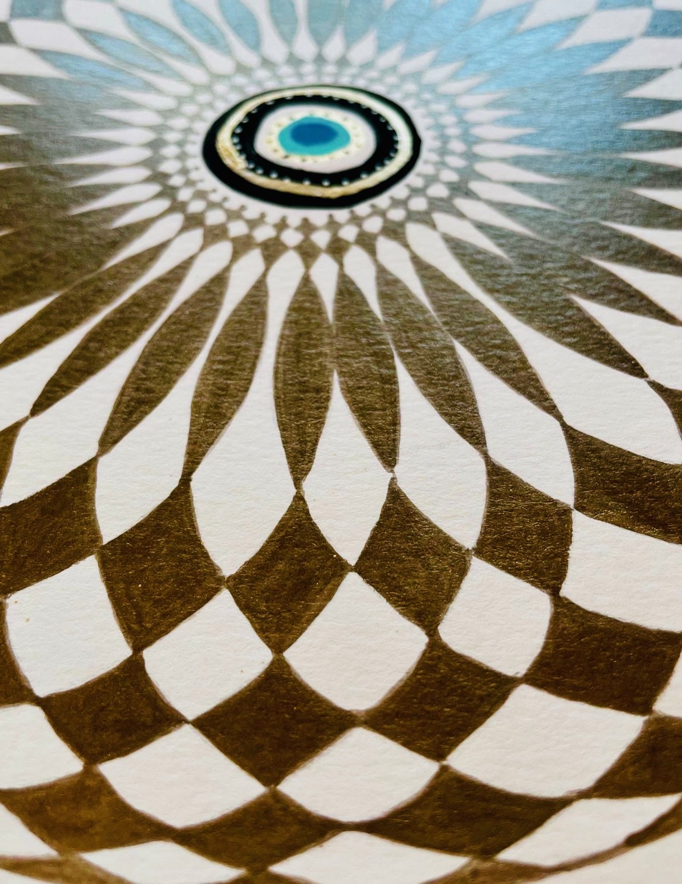 Vortex (Detail)
Acrylic on Canvas
24 in dia.