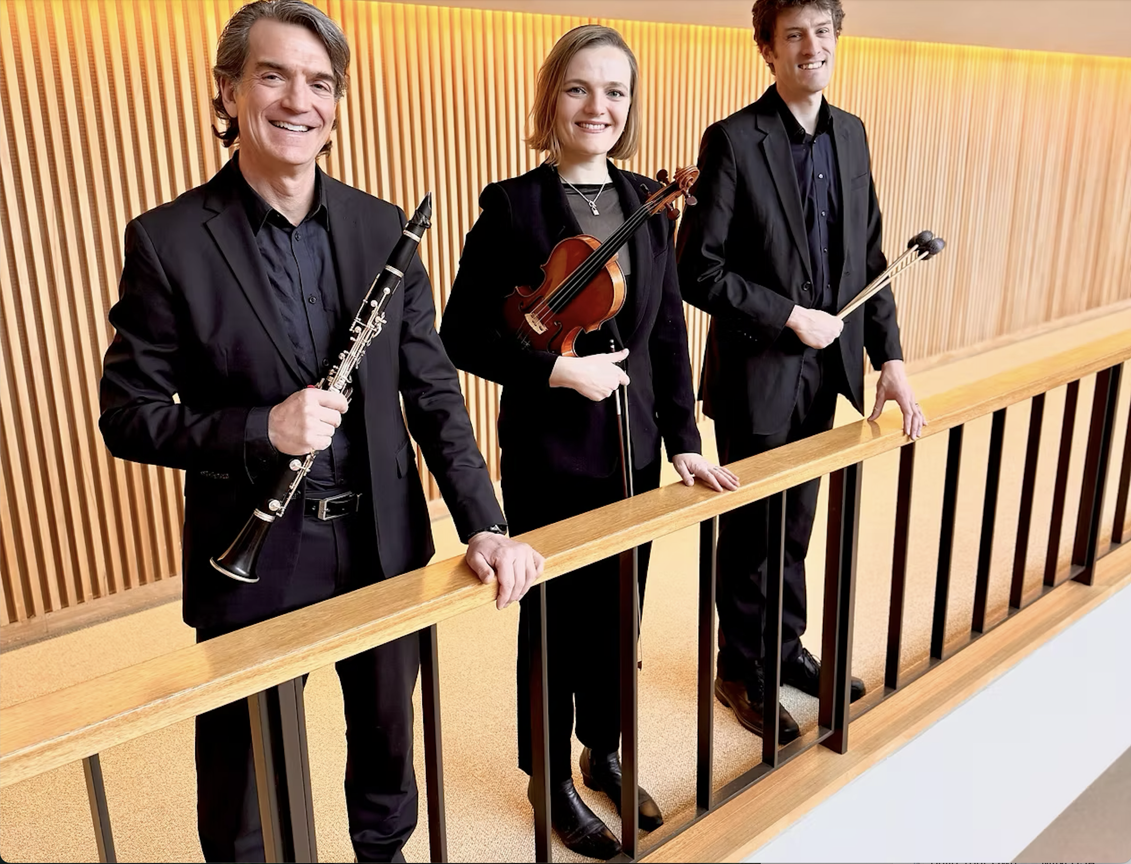 F-PLUS, violin/clarinet/percussion