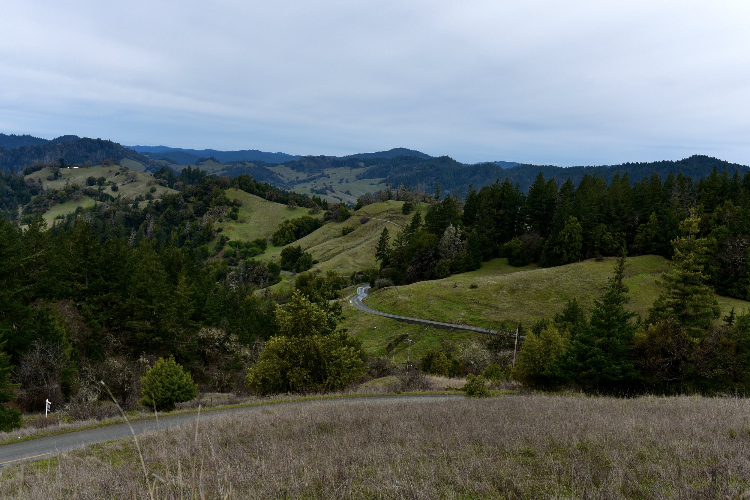 Comptche to the Town of Mendocino, Kind of…
