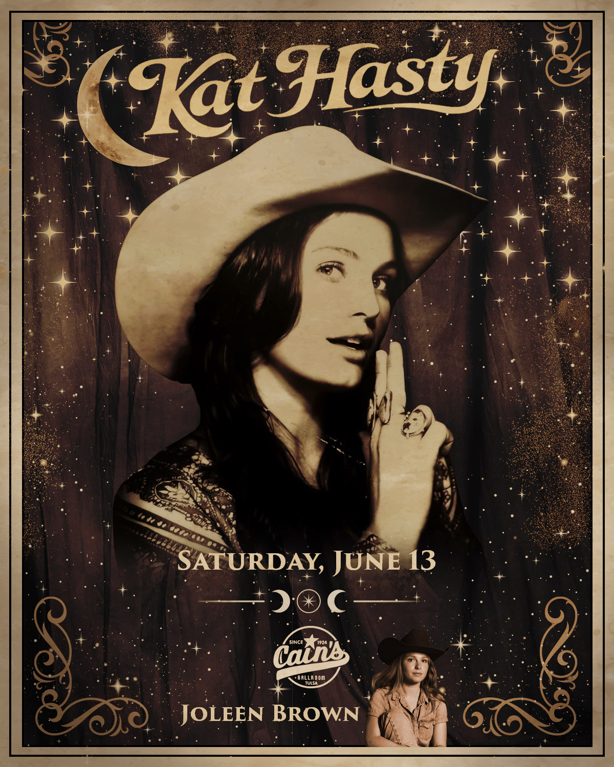 06.13.26 Cain's Ballroom, Opening for Kat Hasty