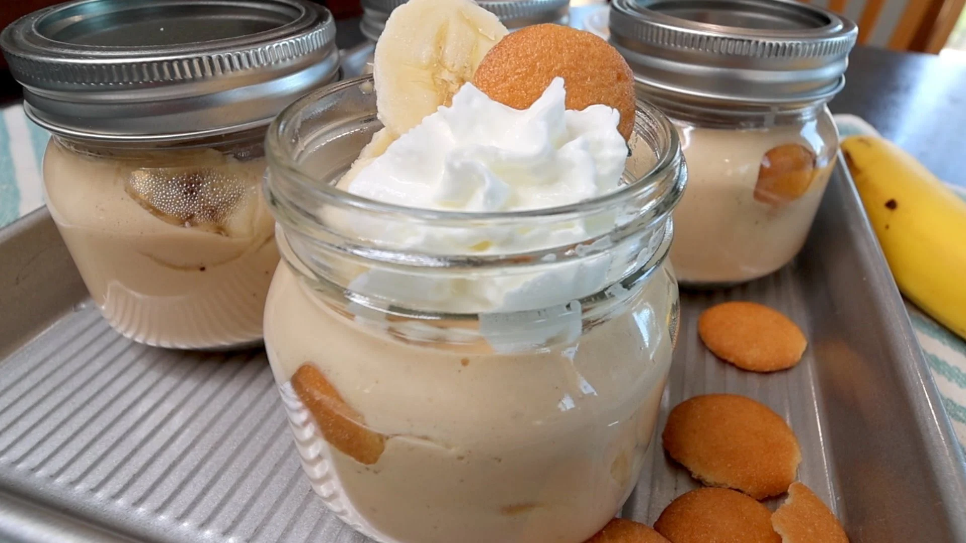 EASY High Protein Banana Pudding🍌🥣