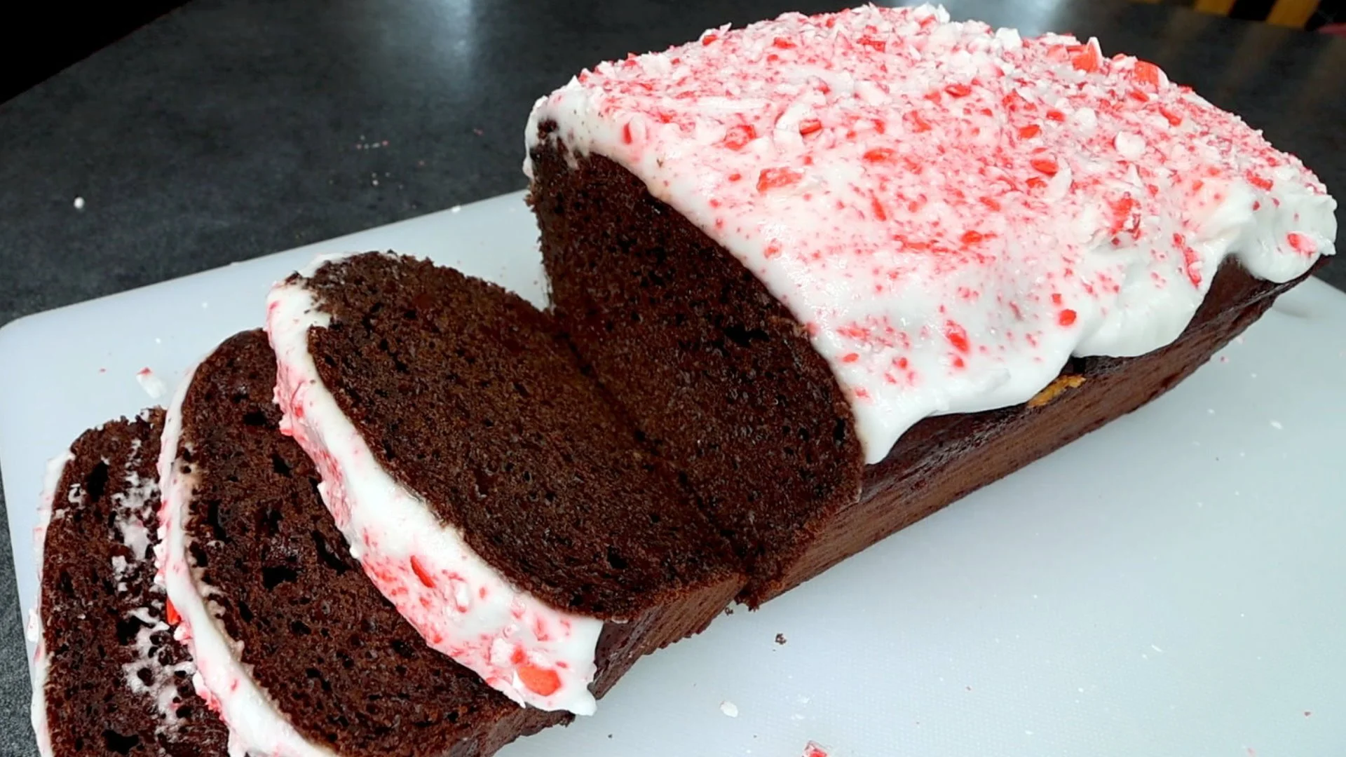 SKINNY Chocolate Peppermint Bread🍫🍬