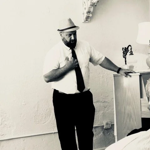 adult male singing broadway at Dr. Ada Hunter's studio recital